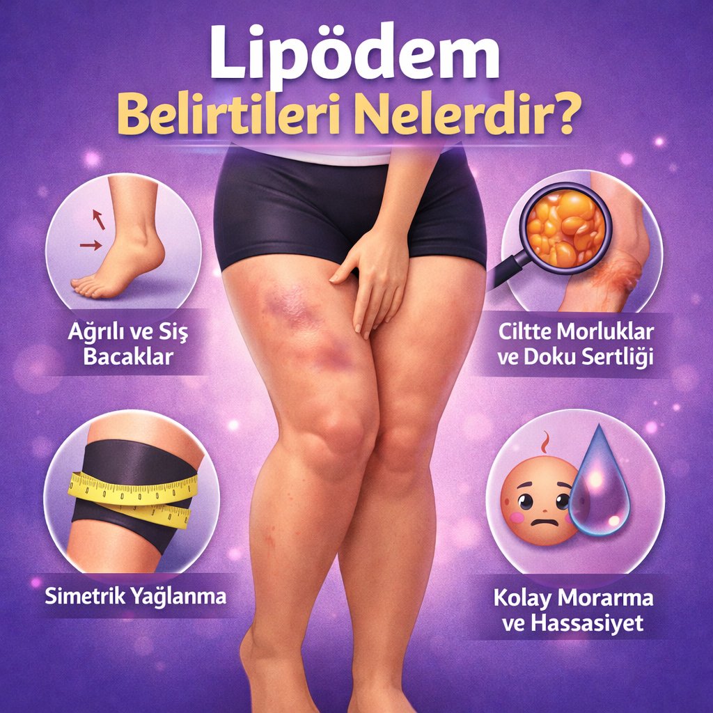 Lipödem Belirtileri Nelerdir?