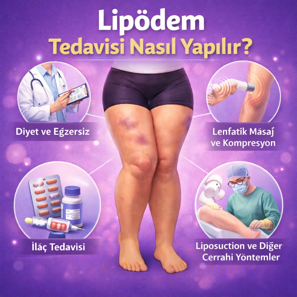 Lipödem Tedavisi Nasıl Yapılır?